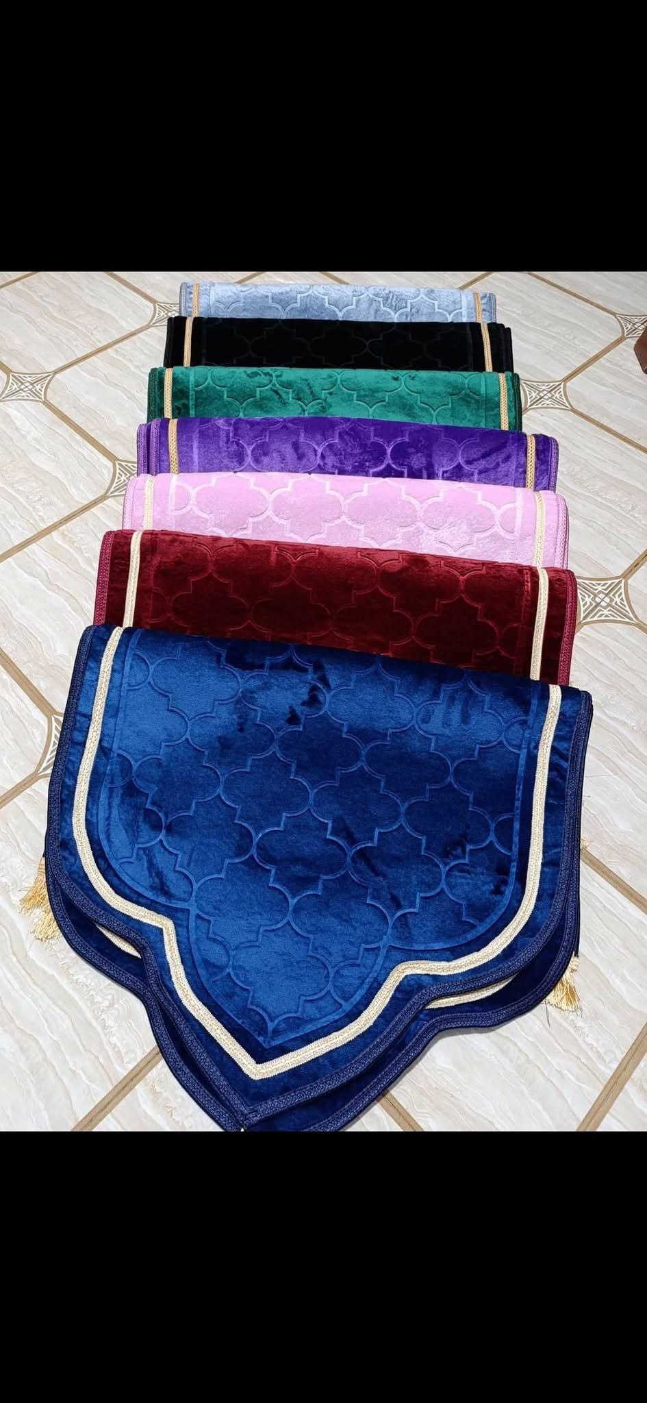 Tapis de prière personnalisé