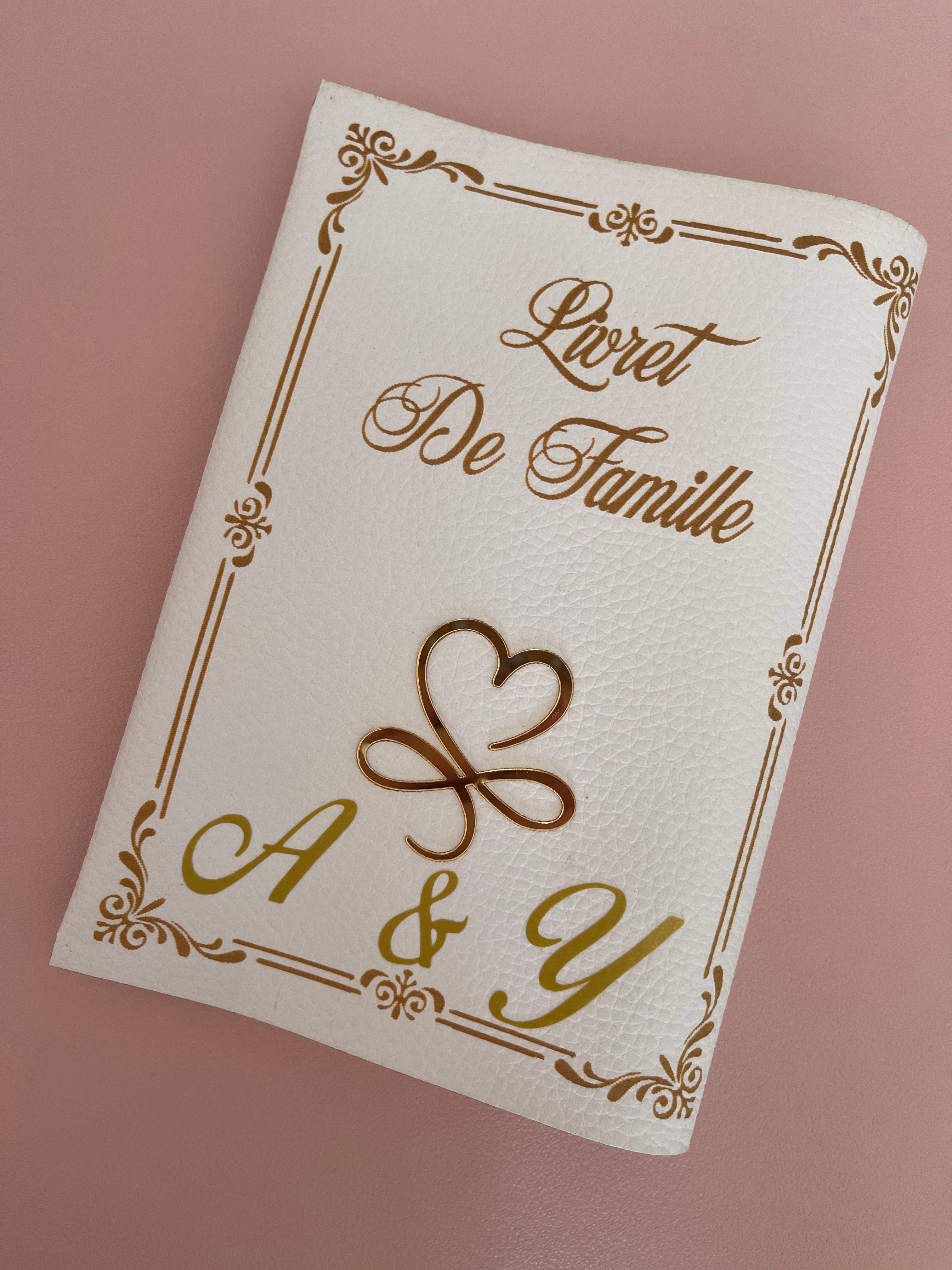 Protège livret de famille