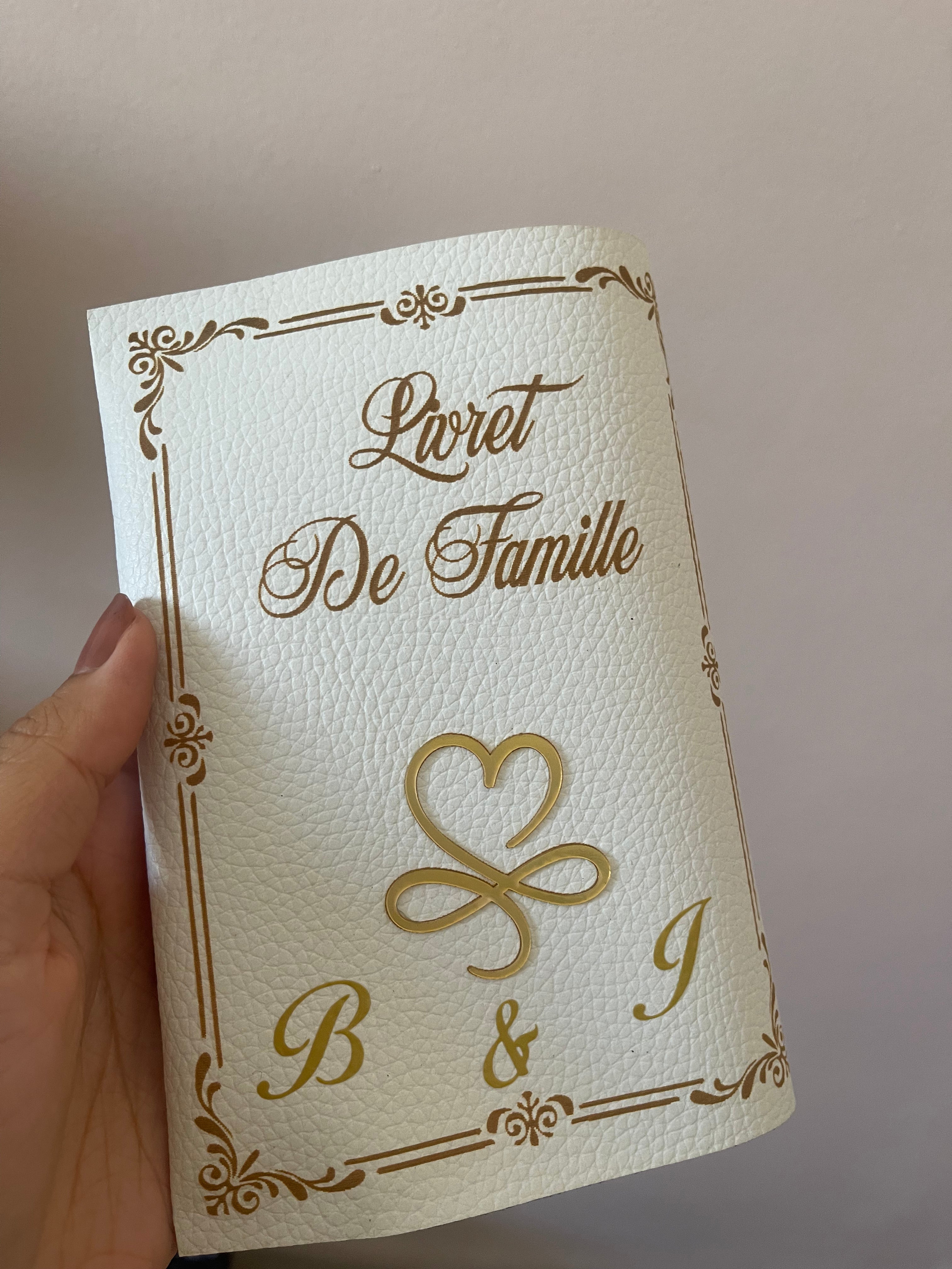 Protège livret de famille