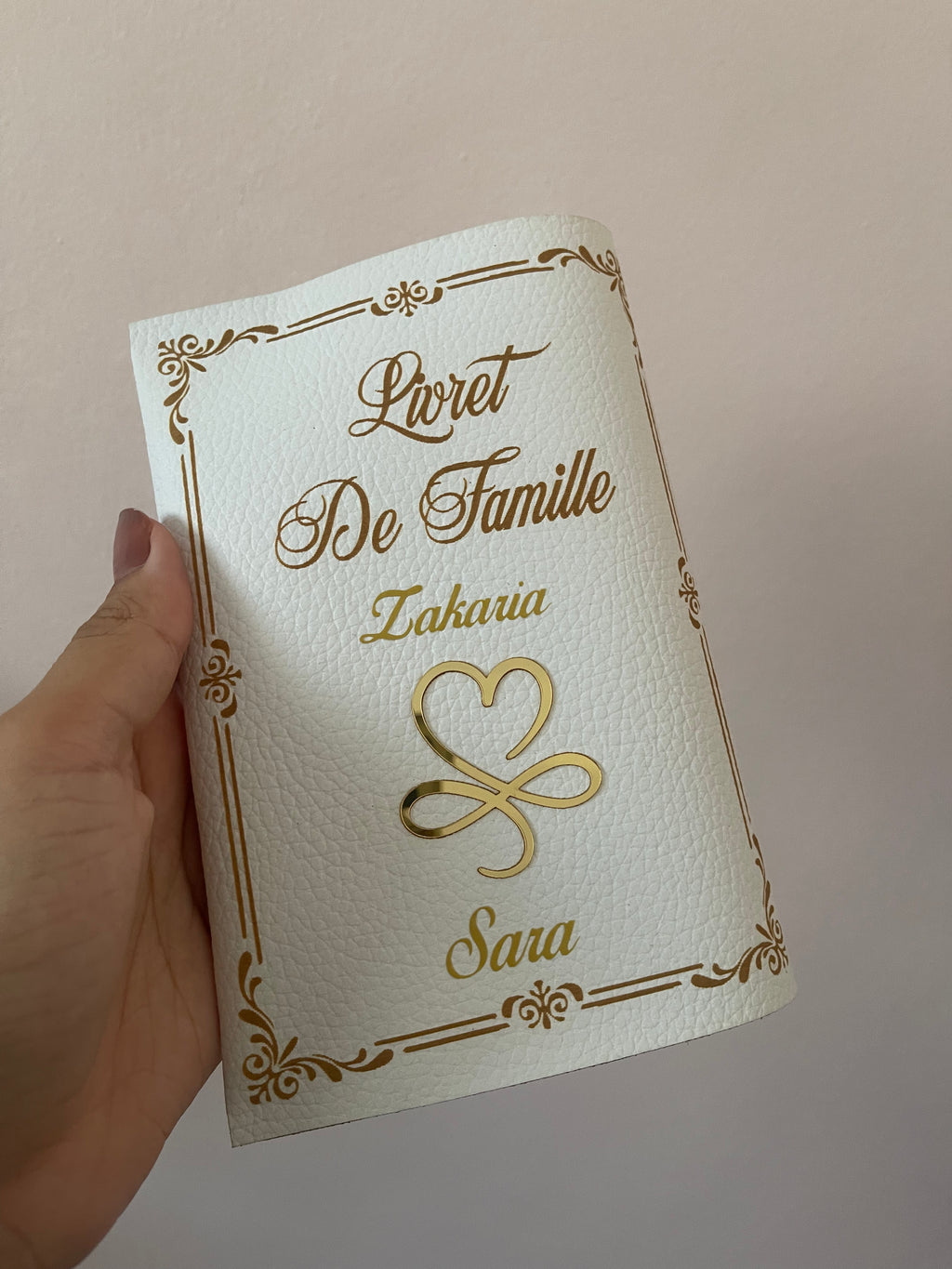 Protège livret de famille