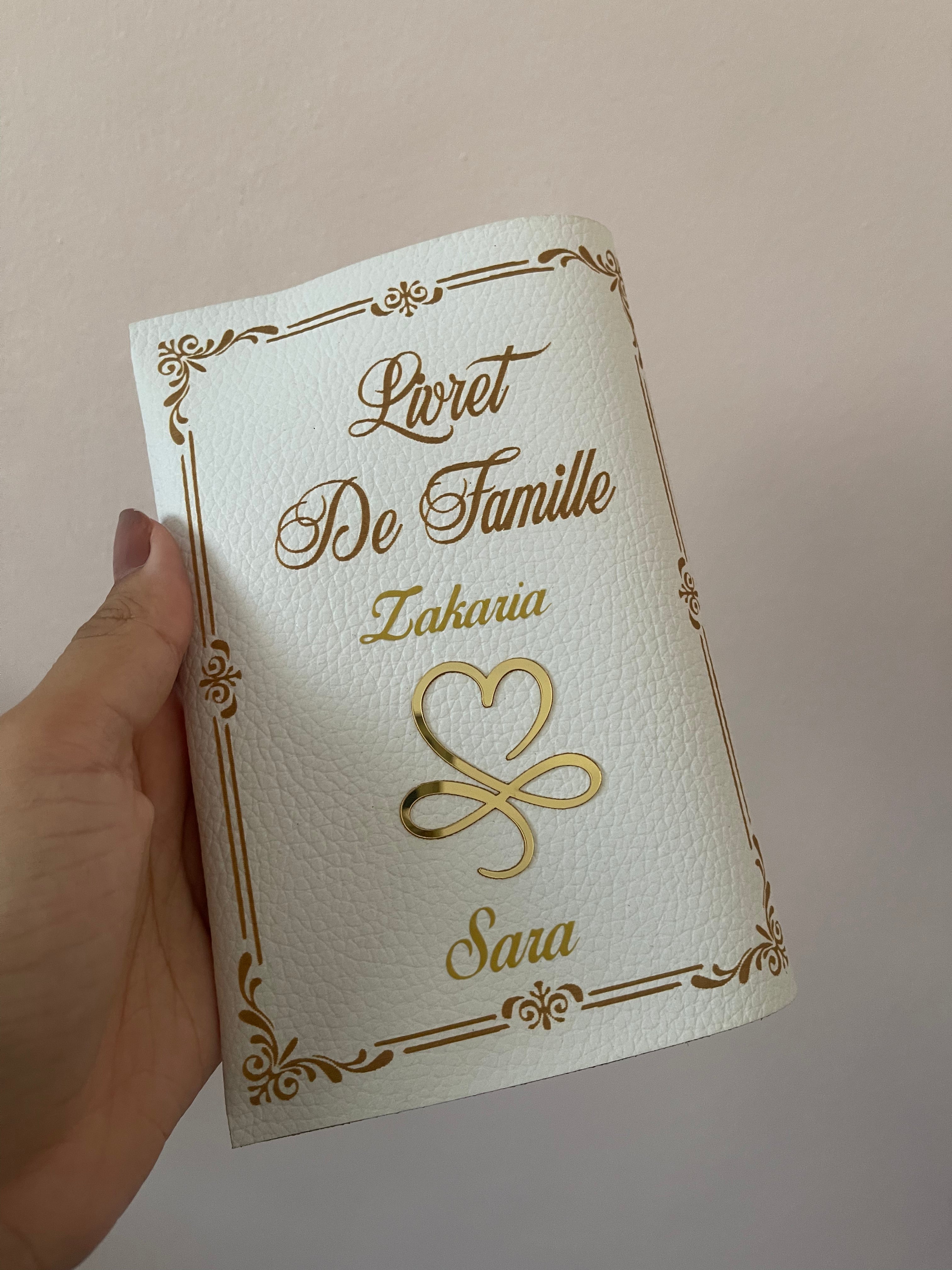 Protège livret de famille