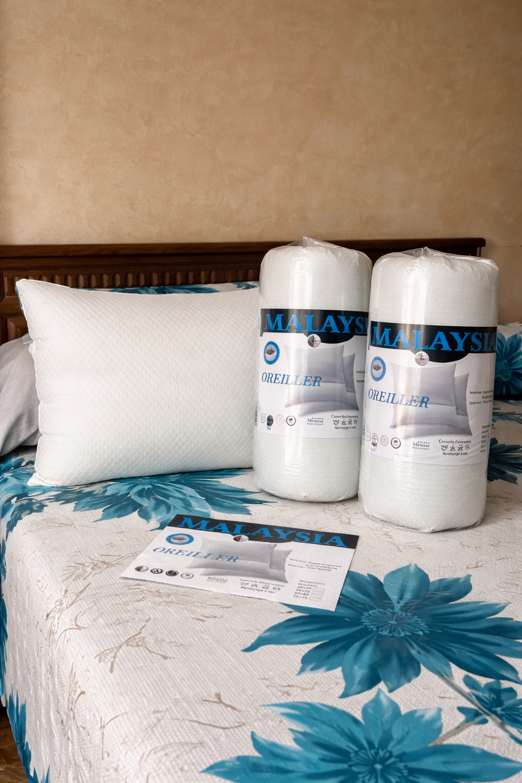 Oreillers Orthopédique + Taies offerts